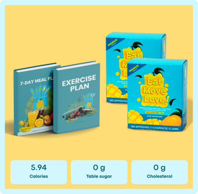 2 Boxes Eat Move Love Sublingual Powder